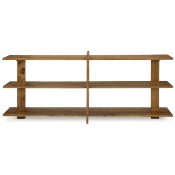 Shop Signature Design Console Sofa Table with 3 Shelves