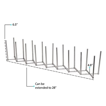 Brightmaison BGT Stal Expandable Pot and Pan Organizer