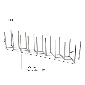 Brightmaison BGT Stal Expandable Pot and Pan Organizer