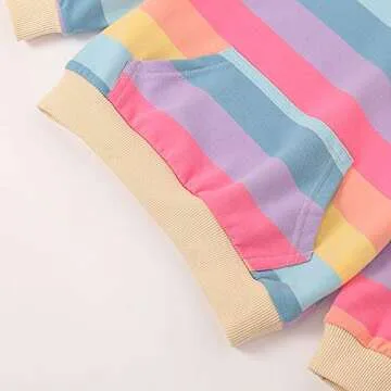 WELAKEN Unicorn Sweatshirt for Girls 3-10 Years - Cozy & Cute