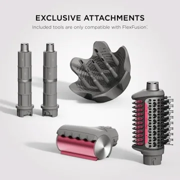 Shark FlexFusion Hair Dryer with Brush & Curlers