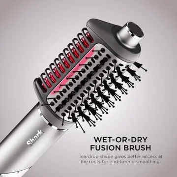 Shark FlexFusion Hair Dryer with Brush & Curlers