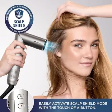 Shark FlexFusion Hair Dryer with Brush & Curlers