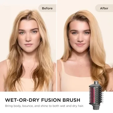 Shark FlexFusion Hair Dryer with Brush & Curlers