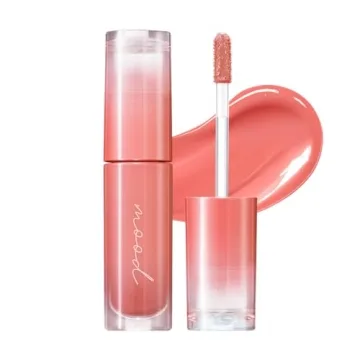 Peripera Ink Mood Glowy Tint (02 Coral Influencer) for Plump & Moisturized Lips
