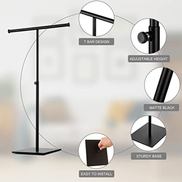 bjewego Adjustable Tabletop Purse Display Stand - Set of Two