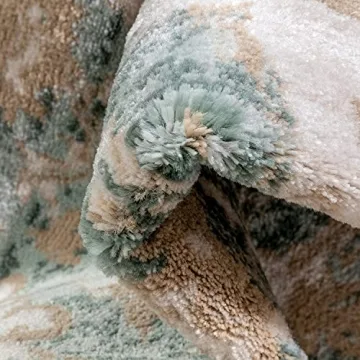 Well Woven Millie Tribal Mint Blue Medallion Rug 8x11