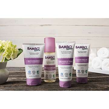 Bambo Nature Snuggle Time Body Lotion, 3.4 fl oz Tube, 1 Count