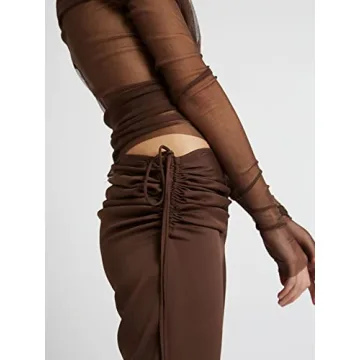 Trendy Off Shoulder Long Sleeve Top for Women