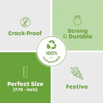 Eco-Friendly Pink & Gold Paper Straws - 200 Pack