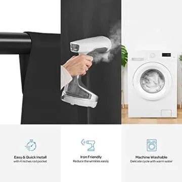 LimoStudio Dark Black 10' x 20' Backdrop for Photography