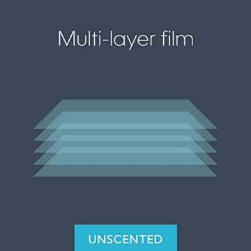 Diaper Genie Essentials Round Refill 8-Pack | Holds Up to 2560 Newborn Diapers | Features Unscented Continuous Film | Compatible with Diaper Genie Complete and Expressions Pails,8 Count (Pack of 1)