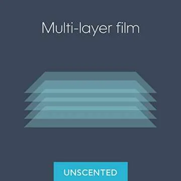 Diaper Genie Essentials Round Refill 8-Pack | Holds Up to 2560 Newborn Diapers | Features Unscented Continuous Film | Compatible with Diaper Genie Complete and Expressions Pails,8 Count (Pack of 1)