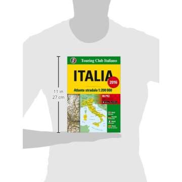 Italy, Road Atlas