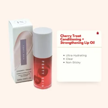 Fenty Skin Cherry Treat Conditioning Lip Oil 0.19 Ounce