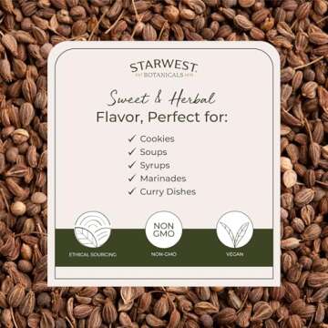 Starwest Botanicals Organic Anise Seed for Cooking