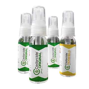 Cedarcide Original & Tickshield Family Pack | Natural Cedar & Lemongrass Oil Bug Spray | Eco-Friendl...
