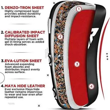 RDX Muay Thai Pad for Dynamic Martial Arts Training
