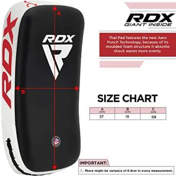 RDX Muay Thai Pad for Dynamic Martial Arts Training