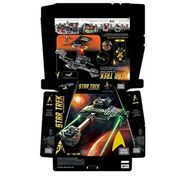 Mega Bloks Star Trek Klingon D7 Cruiser Building Set