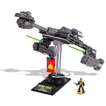 Mega Bloks Star Trek Klingon D7 Cruiser Building Set