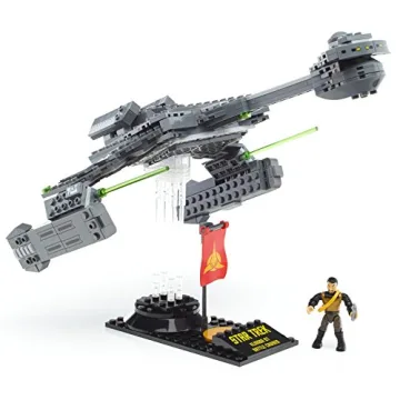 Mega Bloks Star Trek Klingon D7 Cruiser Building Set