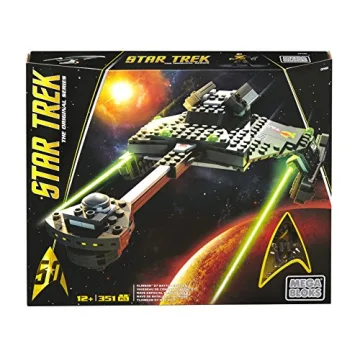 Mega Bloks Star Trek Klingon D7 Cruiser Building Set