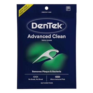 DenTek Triple Clean Floss Picks - No Break & No Shred