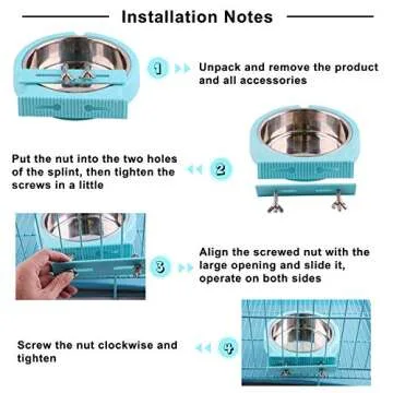 Removable Stainless Steel Pet Feeding Bowls for All Pets