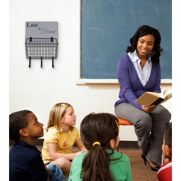 PRIZOI Lost and Found Basket - Rustic Storage Solution