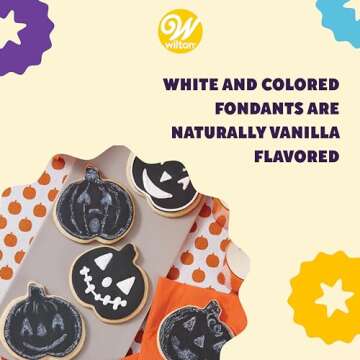 Wilton - 710-2303 Wilton Decorator Preferred Black Fondant, 24 oz. Fondant Icing