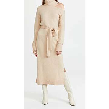 PAIGE Women's Raundi Dress - Stylish Turtleneck Dress