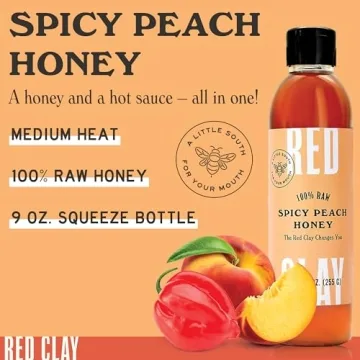 Hot Spicy Peach Honey - Sweet & Heat in Every Drop