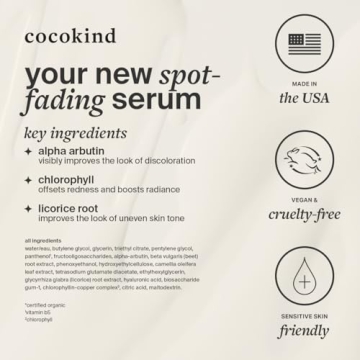 Cocokind Chlorophyll Discoloration Serum for Sensitive Skin