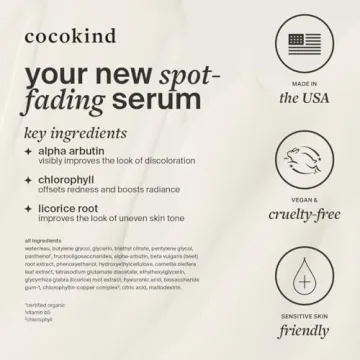Cocokind Chlorophyll Discoloration Serum for Sensitive Skin