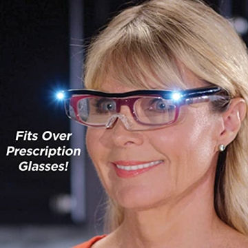 Ontel Mighty Sight LED Magnifying Eyewear for Easy Reading