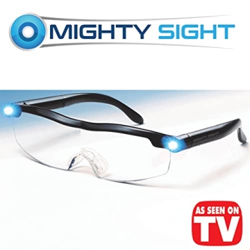 Ontel Mighty Sight LED Magnifying Eyewear for Easy Reading