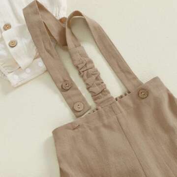 Sasaerucure Baby Boy Long Sleeve Outfit for Fall