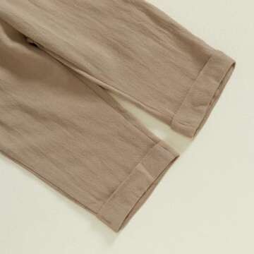 Sasaerucure Baby Boy Long Sleeve Outfit for Fall