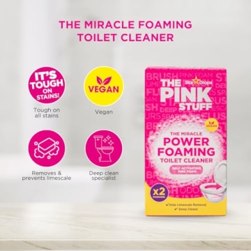Stardrops Pink Stuff Foaming Toilet Cleaner - Powerful & Safe