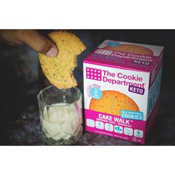Keto Cookies - Cake Walk, Gluten Free, Low Carb Snack