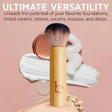Premium Kabuki Brush for Flawless Self-Tanner Application