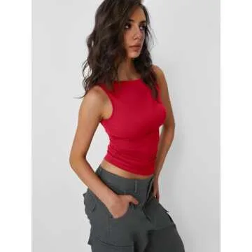 Trendy Queen Women Summer Tank Top - Y2K Fashion 2025