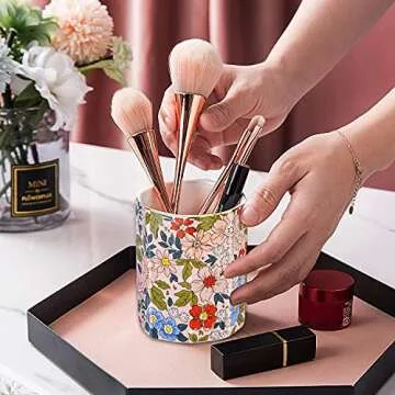 Stylish Jwest Pen Holder for Office and Home Organization