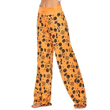 Women's Halloween Pajama Pants Soft Cute Comfortable