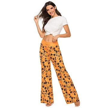 Women's Halloween Pajama Pants Soft Cute Comfortable