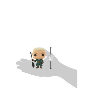Funko - Harry Potter-Draco Malfoy Quidditch Figurine, Multicoloured, 6881