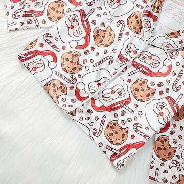 BULINGNA Kids Christmas Pajamas Set for Toddlers