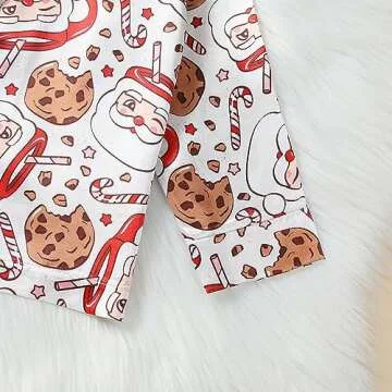 BULINGNA Kids Christmas Pajamas Set for Toddlers