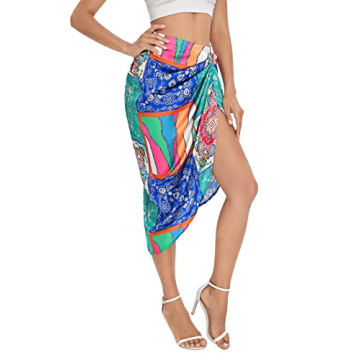 Floerns Boho Floral Midi Skirt - Stylish and Versatile